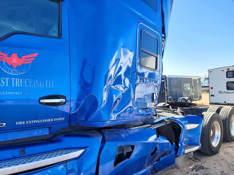 2016 Kenworth T680 VIN 1XKYD49X5GJ115863 COPART salvage auction — SIDE, NE - CERT OF TITLE-SALVAGE, sold $525 on 2026-07-09 (photo 9)