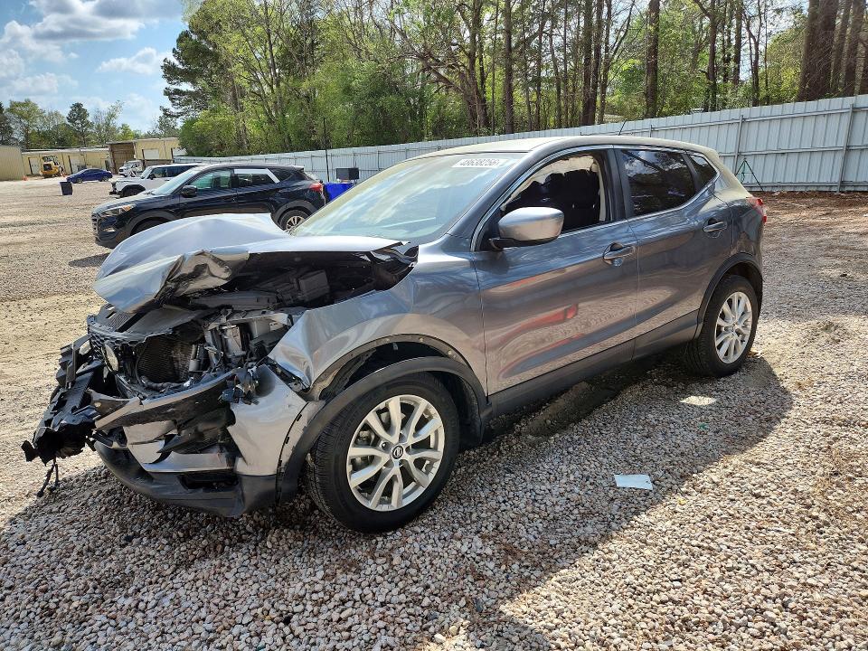 2021 Nissan Rogue VIN JN1BJ1AW9MW670389 COPART salvage auction — FRONT END, Nc - Salvage Certificate Of Title, sold $475 on 2026-07-24 (photo 1)