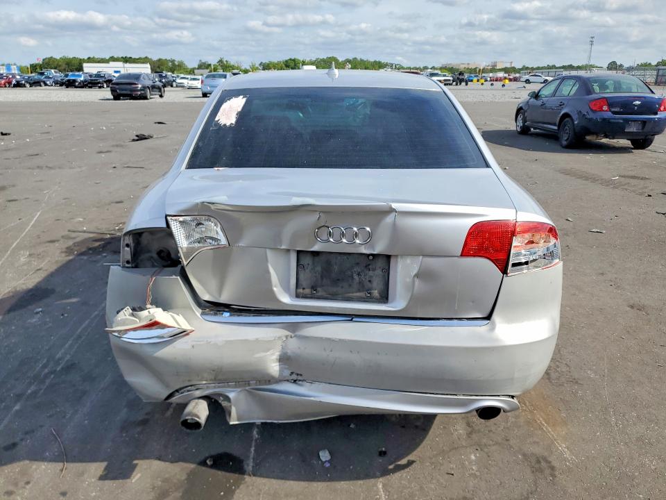 2008 Audi A4 VIN WAUDF78E48A163164 COPART salvage auction — REAR END, FL - CERT OF TITLE SLVG REBUILDABLE, sold $325 on 2026-07-13 (photo 6)