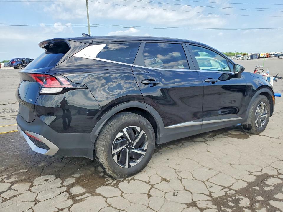 2025 Kia Sportage VIN KNDPU3DG7S7208060 COPART salvage auction — FRONT END, TN - SALVAGE CERTIFICATE, sold $9,800 on 2026-07-08 (photo 3)
