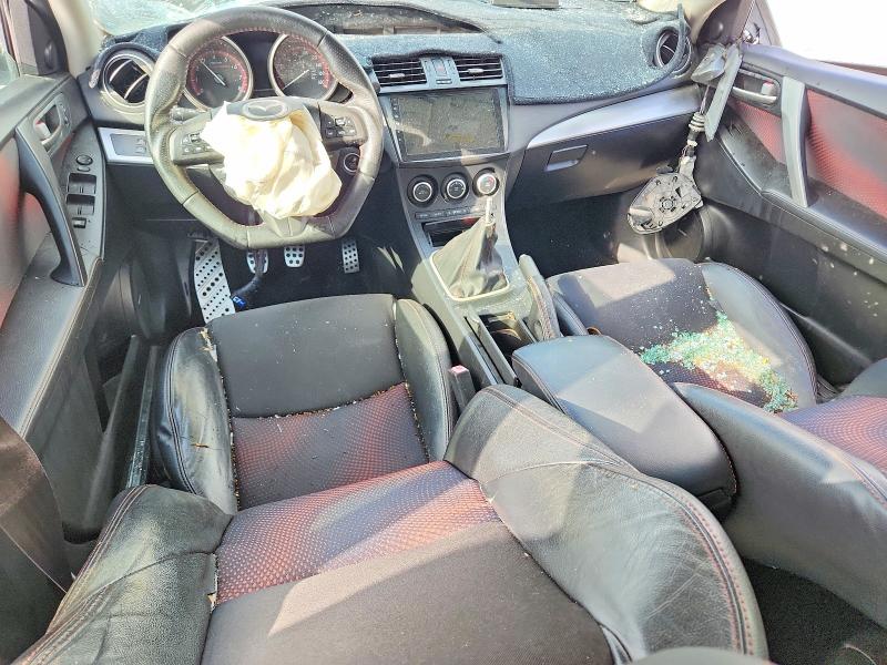 2012 Mazda 3 VIN JM1BL1L47C1590474 COPART salvage auction — ROLLOVER, LA - CERT OF TITLE-SALVAGE, sold $175 on 2026-07-22 (photo 8)