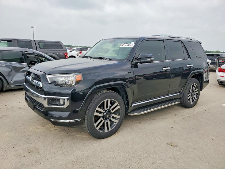 2017 Toyota 4runner VIN JTEZU5JR4H5151035 COPART salvage auction — MINOR DENT/SCRATCHES, TX - CERTIFICATE OF TITLE (P), sold $14,800 on 2026-07-29 (photo 1)