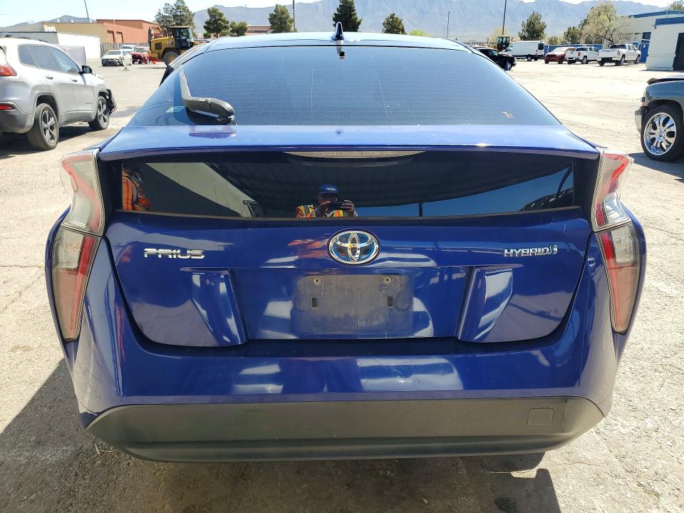 2016 Toyota Prius VIN JTDKBRFU2G3523417 COPART salvage auction — SIDE, Tx - Salvage Vehicle Title, sold $3,450 on 2026-07-06 (photo 6)