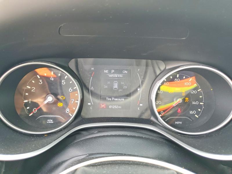 2021 Jeep Compass VIN 3C4NJCBBXMT535204 COPART salvage auction — FRONT END, Tx - Certificate Of Title, sold $1,250 on 2026-07-03 (photo 9)