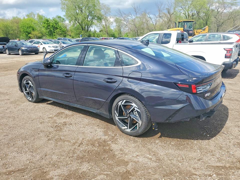2026 Hyundai Sonata VIN KMHL64JA2TA524934 COPART salvage auction — SIDE, Ia - Cert Of Title-Salvage Title, sold $9,700 on 2026-07-10 (photo 2)