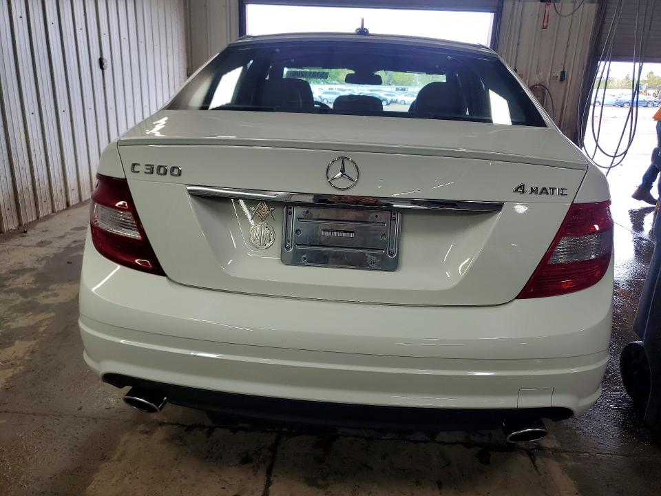 2011 Mercedes-benz C-klasse VIN WDDGF8BB5BR149048 COPART salvage auction — HAIL, Il - Salvage Certificate, sold $2,900 on 2026-08-18 (photo 6)