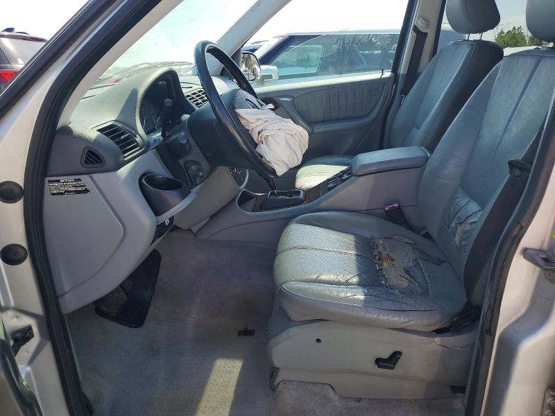 2001 Mercedes-benz M-klasse VIN 4JGAB54E81A260817 COPART salvage auction — FRONT END, Fl - Certificate Of Destruction, sold $350 on 2026-07-10 (photo 7)