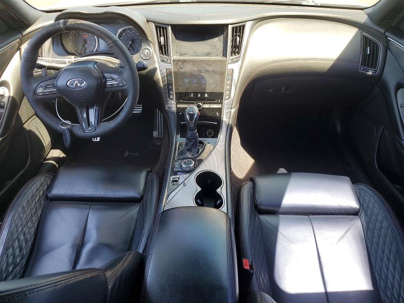 2018 Infiniti Q50 VIN JN1FV7AP1JM461303 COPART salvage auction — REAR END, CA - SALVAGE CERTIFICATE, sold $475 on 2026-07-21 (photo 8)