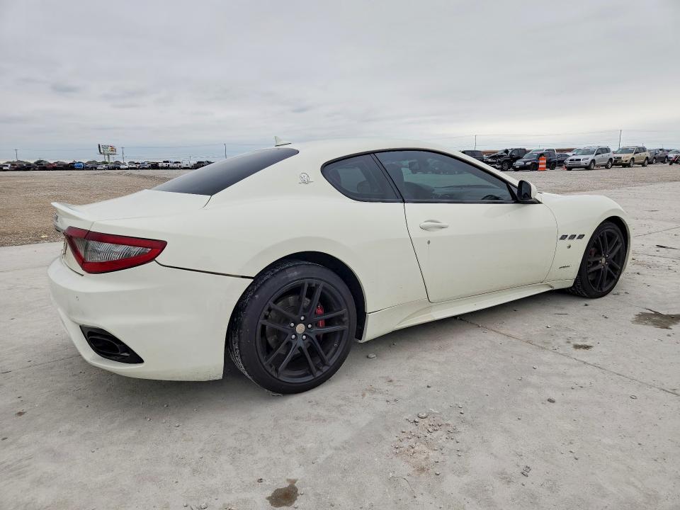2018 Maserati Granturismo VIN ZAM45VLA9J0254050 COPART salvage auction — REAR END, Tx - Certificate Of Title, sold $12,400 on 2026-07-21 (photo 3)