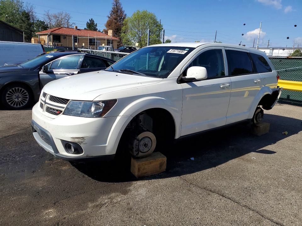 2018 Dodge Journey VIN 3C4PDDEG6JT389957 COPART salvage auction — REAR END, Salvage Title, sold $400 on 2026-08-11 (photo 1)