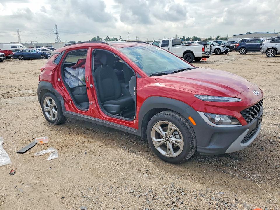 2022 Hyundai Kona VIN KM8K32AB1NU861873 COPART salvage auction — SIDE, TX - CERTIFICATE OF TITLE, sold $200 on 2026-07-28 (photo 4)