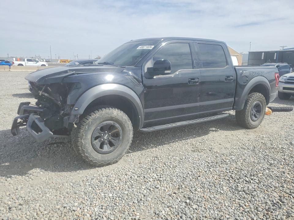 2018 Ford F-150 VIN 1FTFW1RG9JFB02023 COPART salvage auction — FRONT END, CO - PUBLIC - SALVAGE TITLE (P), sold $14,500 on 2026-07-02 (photo 1)