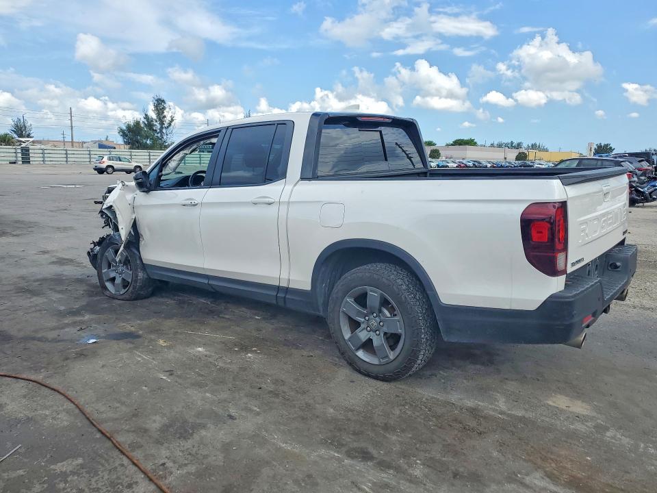 2024 Honda Ridgeline VIN 5FPYK3F69RB030937 COPART salvage auction — FRONT END, Fl - Cert Of Title Slvg Rebuildable, sold $10,600 on 2026-07-29 (photo 2)