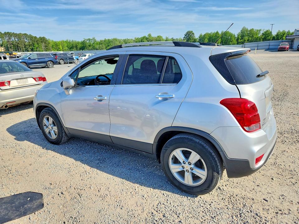 2020 Chevrolet Trax VIN KL7CJLSB5LB020437 COPART salvage auction — REAR END, NC - SALVAGE CERTIFICATE OF TITLE, sold $2,100 on 2026-07-27 (photo 2)