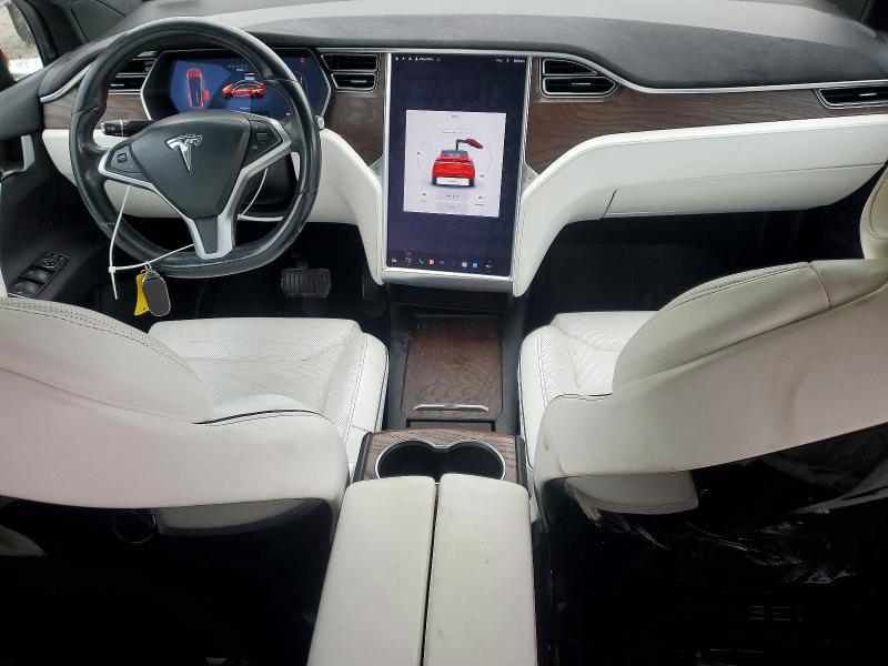 2016 Tesla Model x VIN 5YJXCBE23GF004759 COPART salvage auction — FRONT END, Salvage Title, sold $4,450 on 2026-07-21 (photo 8)