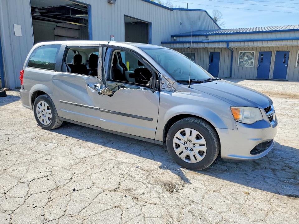 2014 Dodge Caravan VIN 2C4RDGBG1ER168127 COPART salvage auction — SIDE, NC - SALVAGE CERTIFICATE OF TITLE, sold $300 on 2026-07-09 (photo 4)