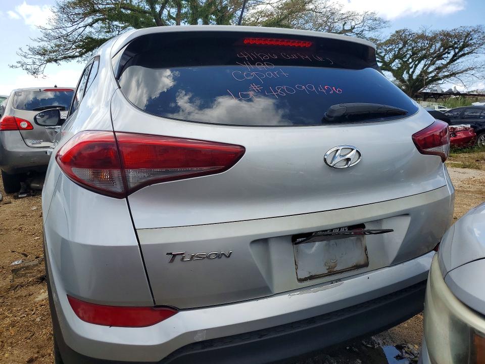 2016 Hyundai Tucson VIN KM8J23A43GU216103 COPART salvage auction — FRONT END, Salvage Title, sold $975 on 2026-07-13 (photo 6)