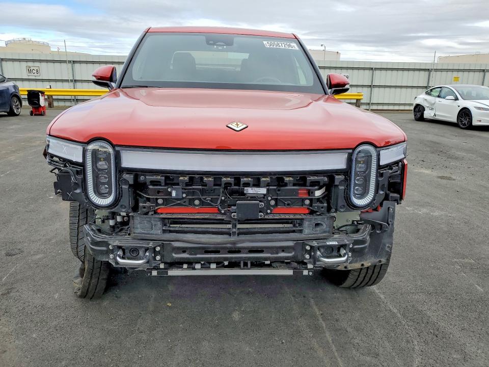 2023 Rivian R1t VIN 7FCTGBAA6PN025522 COPART salvage auction — FRONT END, Salvage Title, sold $17,700 on 2026-07-13 (photo 5)