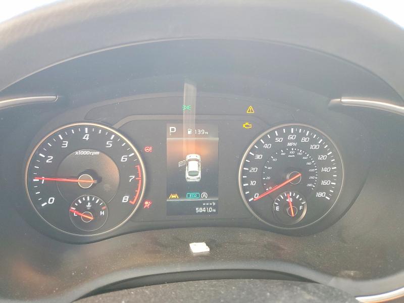 2022 Kia VIN KNAE35LD4N6113458 COPART salvage auction — FRONT END, Ks - Cert Of Title-Salvage, sold $3,800 on 2026-07-06 (photo 9)