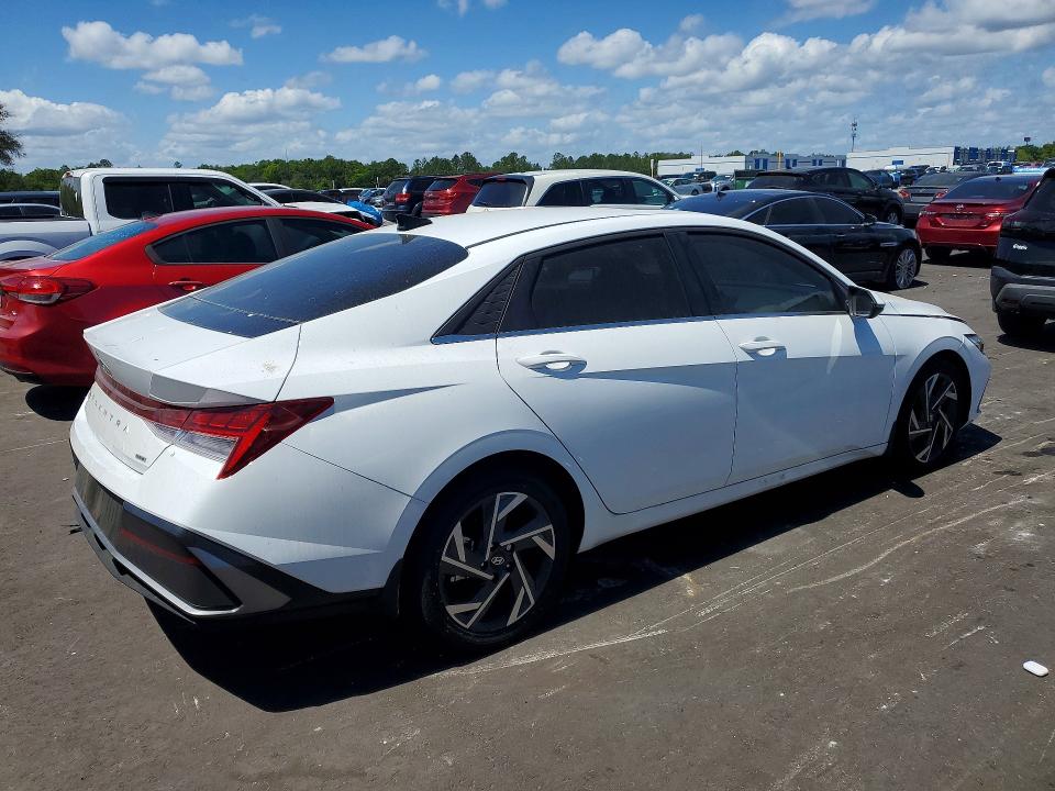 2025 Hyundai Elantra VIN KMHLN4DJ8SU141222 COPART salvage auction — FRONT END, FL, sold $6,600 on 2026-07-15 (photo 3)