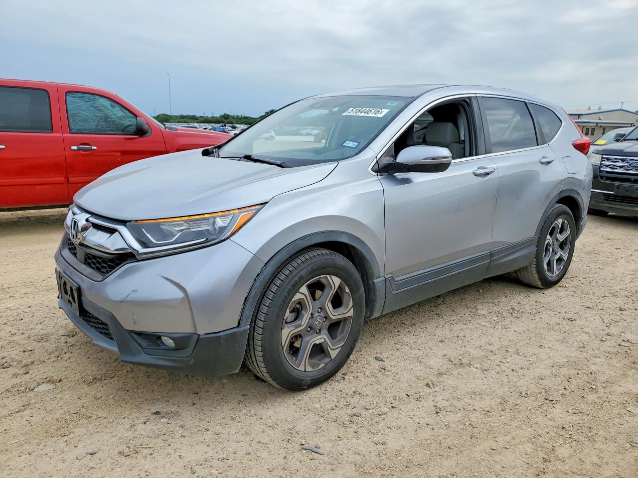 2018 Honda CR-V VIN 7FARW1H85JE030284 COPART salvage auction — Rear End, TX - SALVAGE VEHICLE TITLE, sold $6,500 on 2026-06-25 (photo 1)