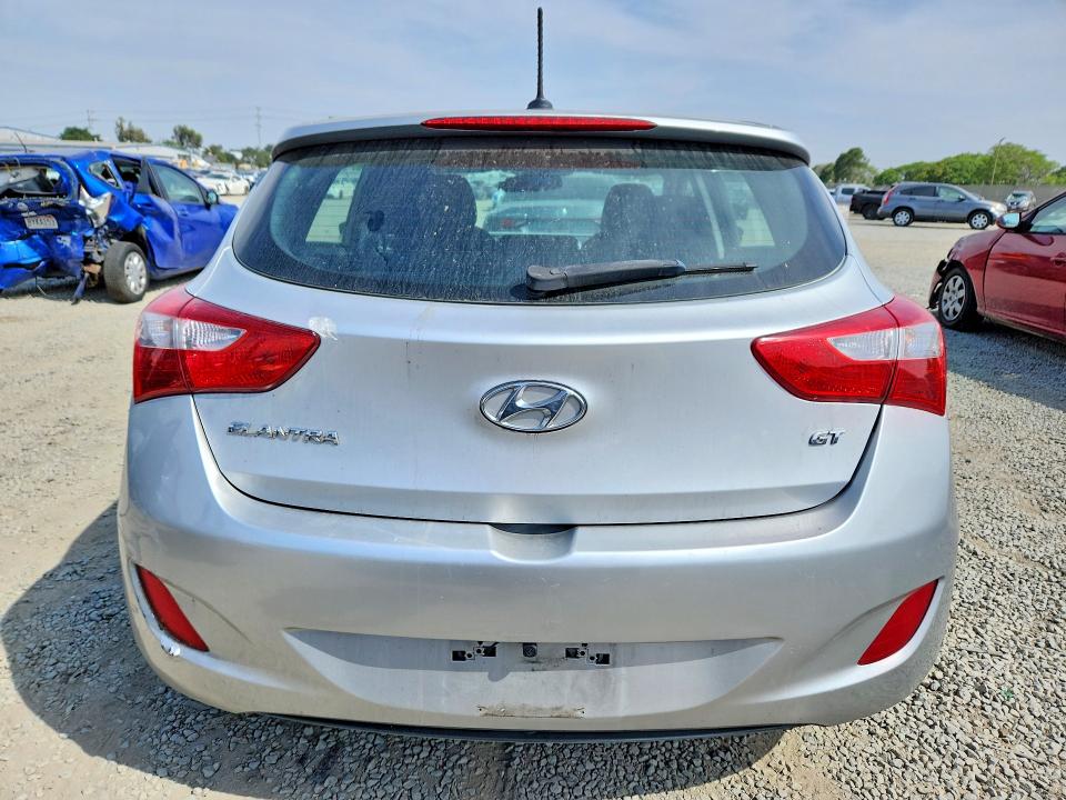 2017 Hyundai Elantra VIN KMHD35LH3HU361777 COPART salvage auction — FRONT END, CA - DIS/DLR/EXP ONLY CLEAN TITLE (P), sold $850 on 2026-07-10 (photo 6)