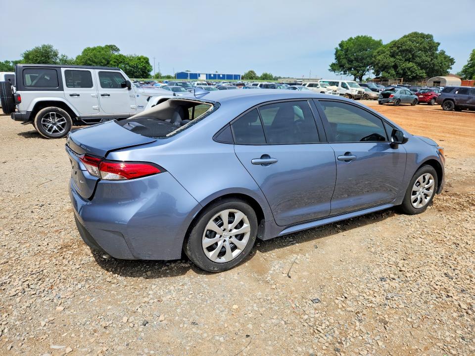 2025 Toyota Corolla VIN 5YFB4MDE9SP355140 COPART salvage auction — REAR END, Al - Cert Of Title-Salvage Title, sold $5,300 on 2026-07-15 (photo 3)