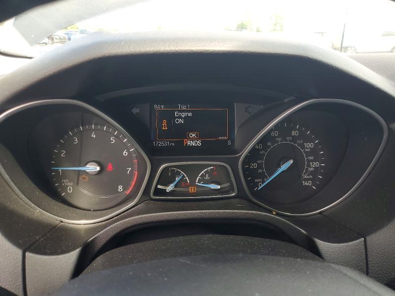 2015 Ford Focus VIN 1FADP3F22FL385307 COPART salvage auction — REAR END, Fl - Cert Of Title Slvg Rebuildable, sold $575 on 2026-07-28 (photo 9)
