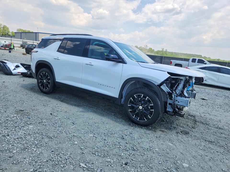 2025 Chevrolet Traverse VIN 1GNERGRS1SJ218574 COPART salvage auction — FRONT END, Sc - Cert Of Title-Salvage, sold $13,400 on 2026-07-18 (photo 4)