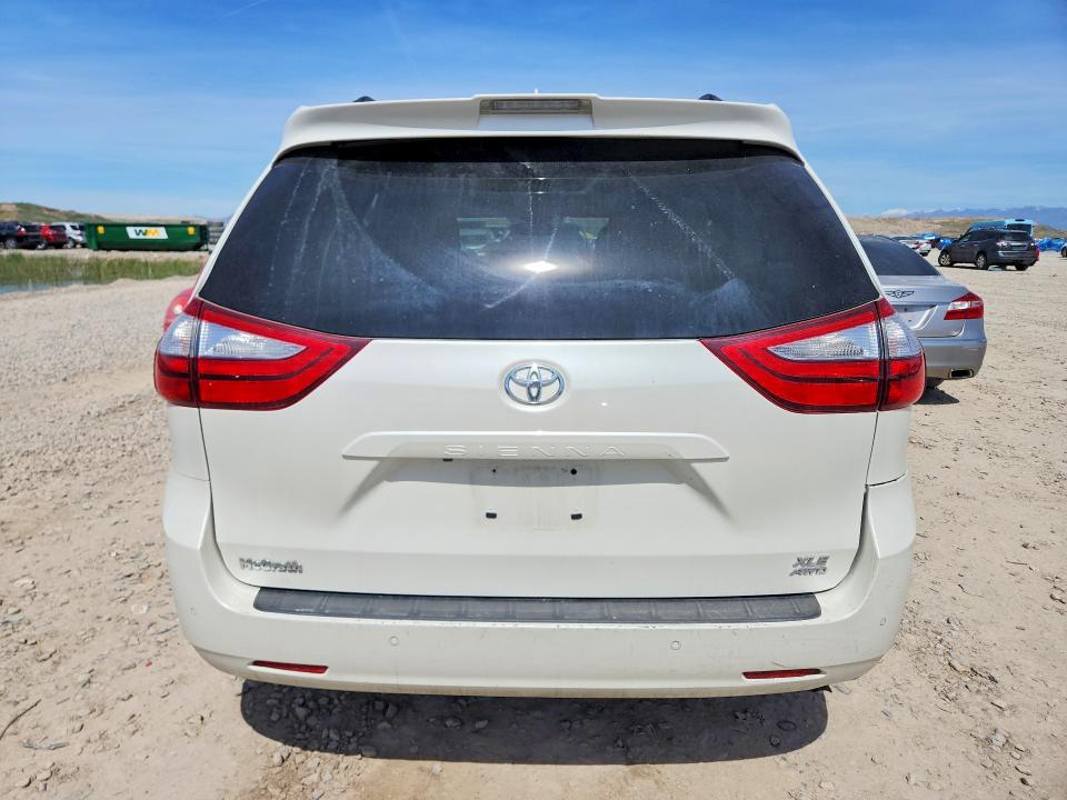 2018 Toyota Sienna VIN 5TDDZ3DC4JS195824 COPART salvage auction — FRONT END, Ut - Salvage Certificate, sold $4,900 on 2026-07-24 (photo 6)
