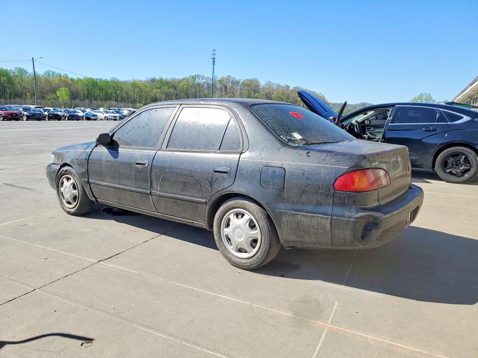 2000 Toyota Corolla VIN 2T1BR12E9YC283898 COPART salvage auction — FRONT END, Tx - Salvage Vehicle Title, sold $350 on 2026-07-09 (photo 2)