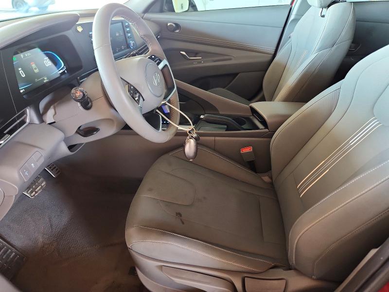 2025 Hyundai Elantra VIN KMHLM4DG1SU976098 COPART salvage auction — FRONT END, Salvage Title, sold $6,200 on 2026-07-27 (photo 7)