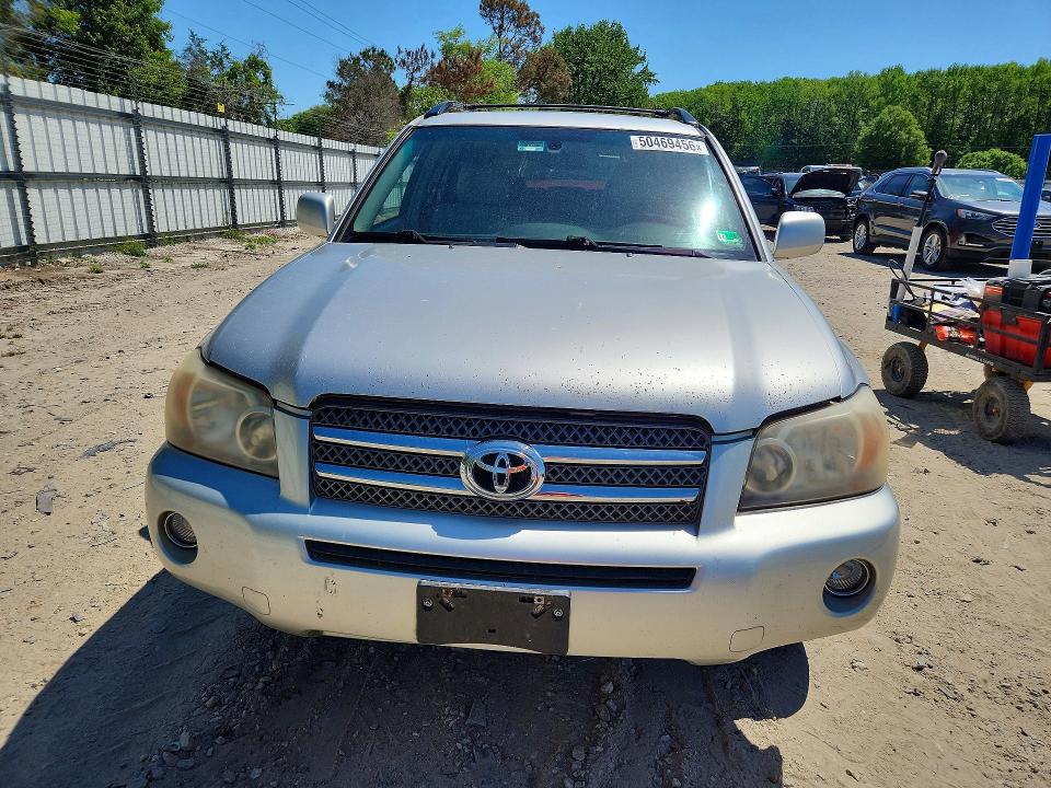 2006 Toyota Highlander hybrid VIN JTEEW21A760026882 COPART salvage auction — SIDE, VA - CERTIFICATE OF TITLE, sold $125 on 2026-07-21 (photo 5)