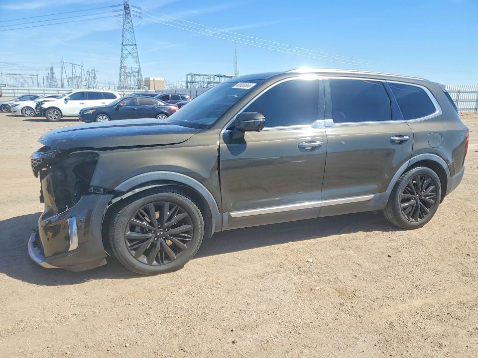 2020 Kia Telluride VIN 5XYP54HC4LG039548 COPART salvage auction — FRONT END, Ca - Salvage Certificate, sold $5,000 on 2026-07-06 (photo 1)