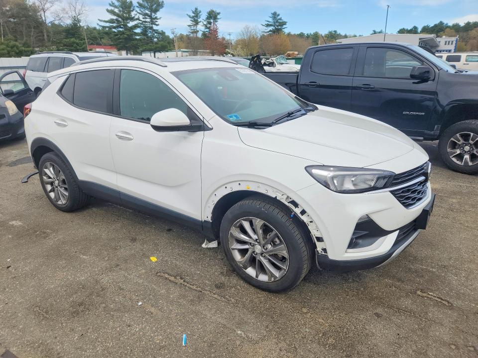 2020 Buick Encore VIN KL4MMESL7LB125400 COPART salvage auction — FRONT END, Ri - Salvage Certificate Of Title, sold $3,400 on 2026-07-28 (photo 4)
