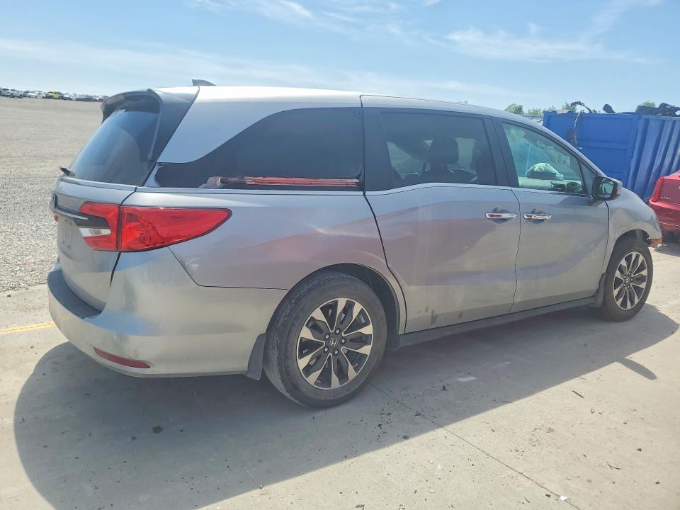 2022 Honda Odyssey VIN 5FNRL6H79NB059303 COPART salvage auction — FRONT END, KY - CERT OF TITLE-SALVAGE, sold $4,350 on 2026-07-09 (photo 3)