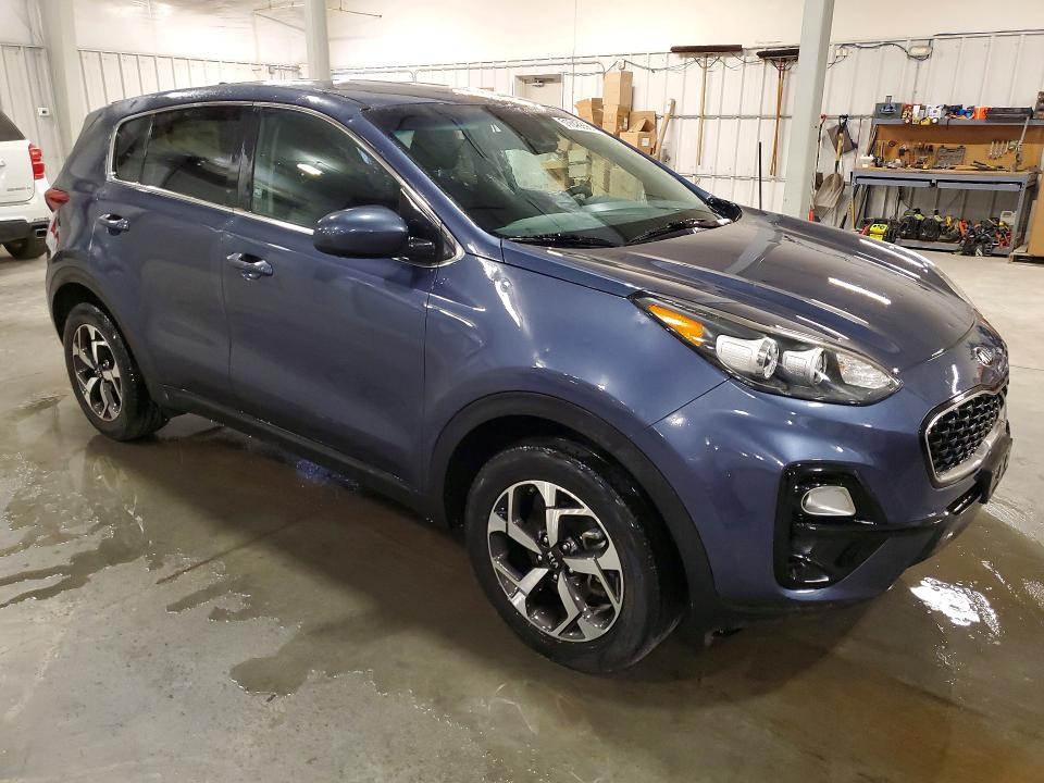 2020 Kia Sportage VIN KNDPMCAC1L7812187 COPART salvage auction — HAIL, Mn - Cert Of Title-Salvage, sold $7,300 on 2026-07-20 (photo 4)