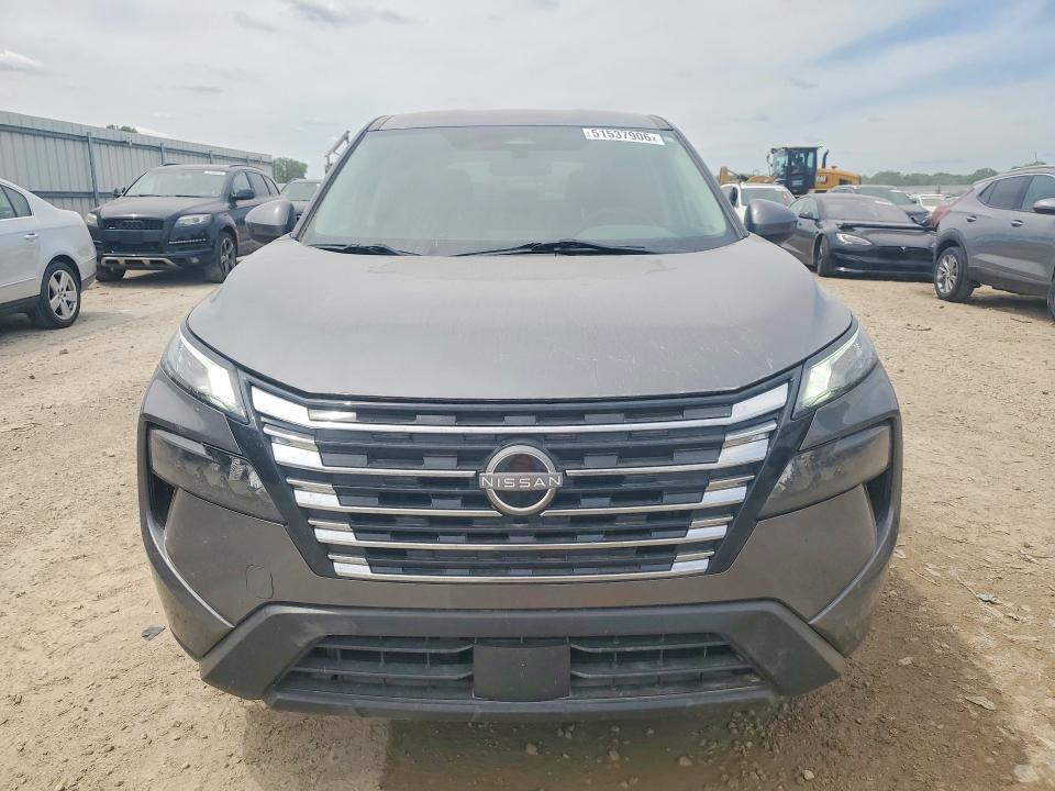 2024 Nissan Rogue VIN 5N1BT3BA4RC742433 COPART salvage auction — HAIL, Ks - Cert Of Title-Salvage, sold $8,500 on 2026-07-02 (photo 5)