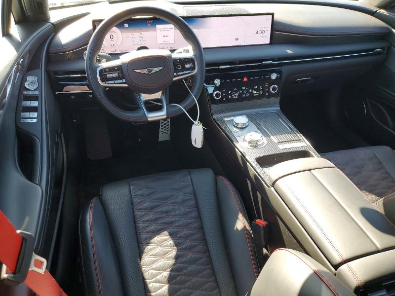 2025 Genesis G80 VIN KMTGG4SD5SU259615 COPART salvage auction — FRONT END, Ca - Salvage Certificate, sold $19,900 on 2026-07-03 (photo 8)