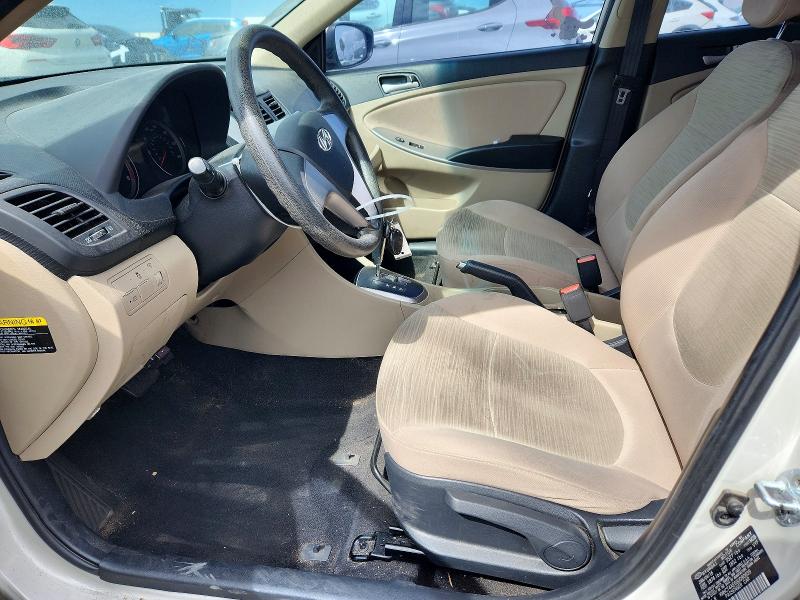 2016 Hyundai Accent VIN KMHCT4AE6GU090839 COPART salvage auction — MINOR DENT/SCRATCHES, Ca - Dis/Dlr/Exp Only Clean Title, sold $1,400 on 2026-07-17 (photo 7)