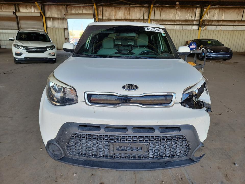 2015 Kia Soul VIN KNDJP3A56F7157723 COPART salvage auction — REAR END, Id - Salvage Certificate Of Title, sold $1,550 on 2026-07-08 (photo 5)