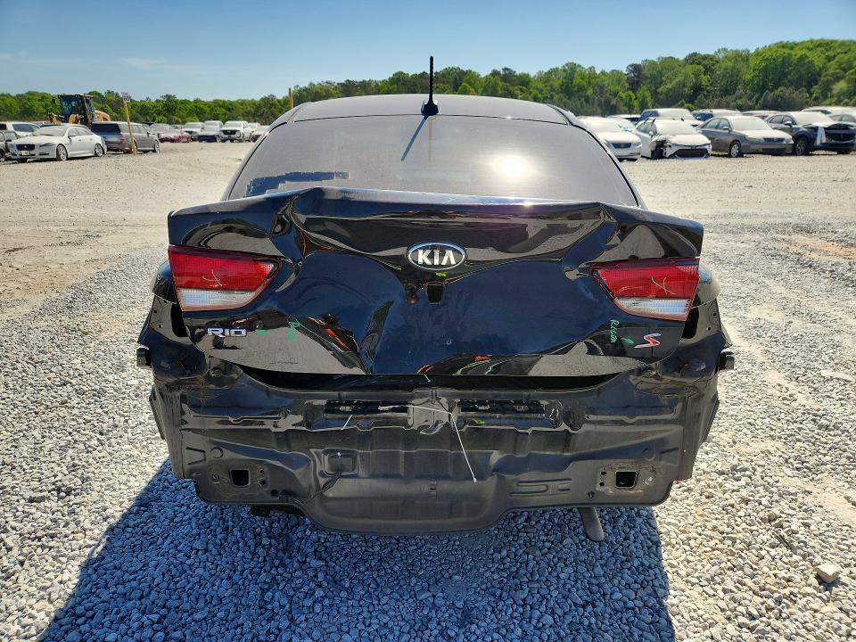 2020 Kia Rio VIN 3KPA24ADXLE320297 COPART salvage auction — REAR END, Ga - Cert Of Title-Salvage, sold $2,600 on 2026-07-02 (photo 6)