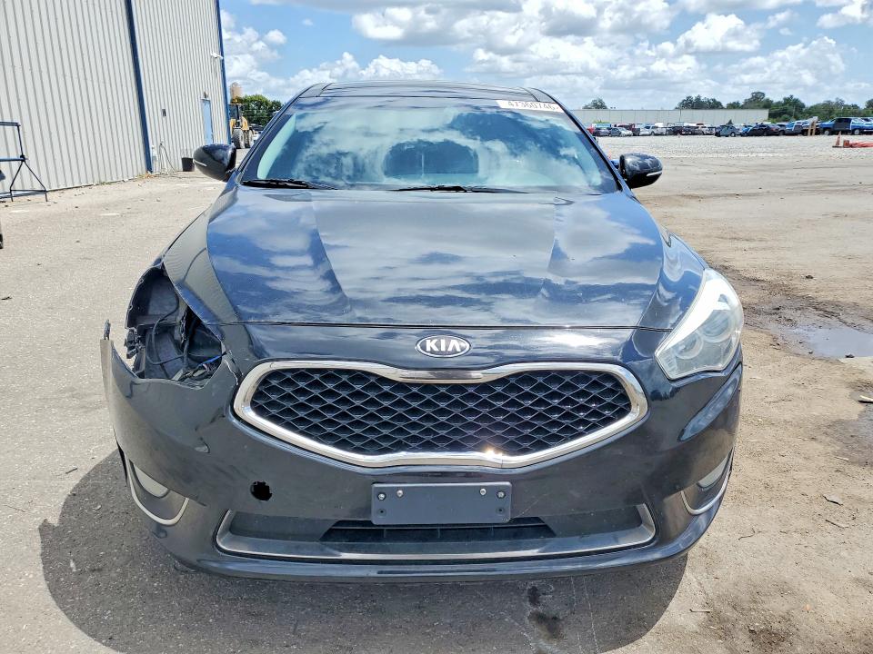 2015 Kia Cadenza VIN KNALN4D72F5168714 COPART salvage auction — FRONT END, Fl - Cert Of Title Slvg Rebuildable, sold $900 on 2026-07-08 (photo 5)