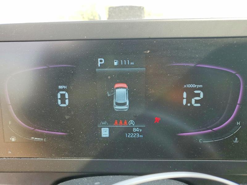 2025 Kia Sportage VIN KNDPUCDF0S7352878 COPART salvage auction — FRONT END, Md - Cert Of Salvage > 75% Damage, sold $200 on 2026-07-23 (photo 9)