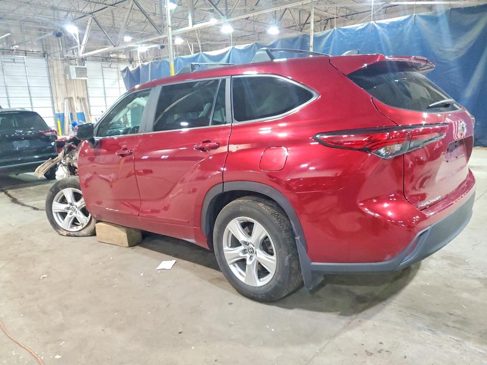 2023 Toyota VIN 5TDKDRAH7PS501366 COPART salvage auction — FRONT END, Mi - Scrap Certificate Of Title, sold $9,200 on 2026-07-07 (photo 2)