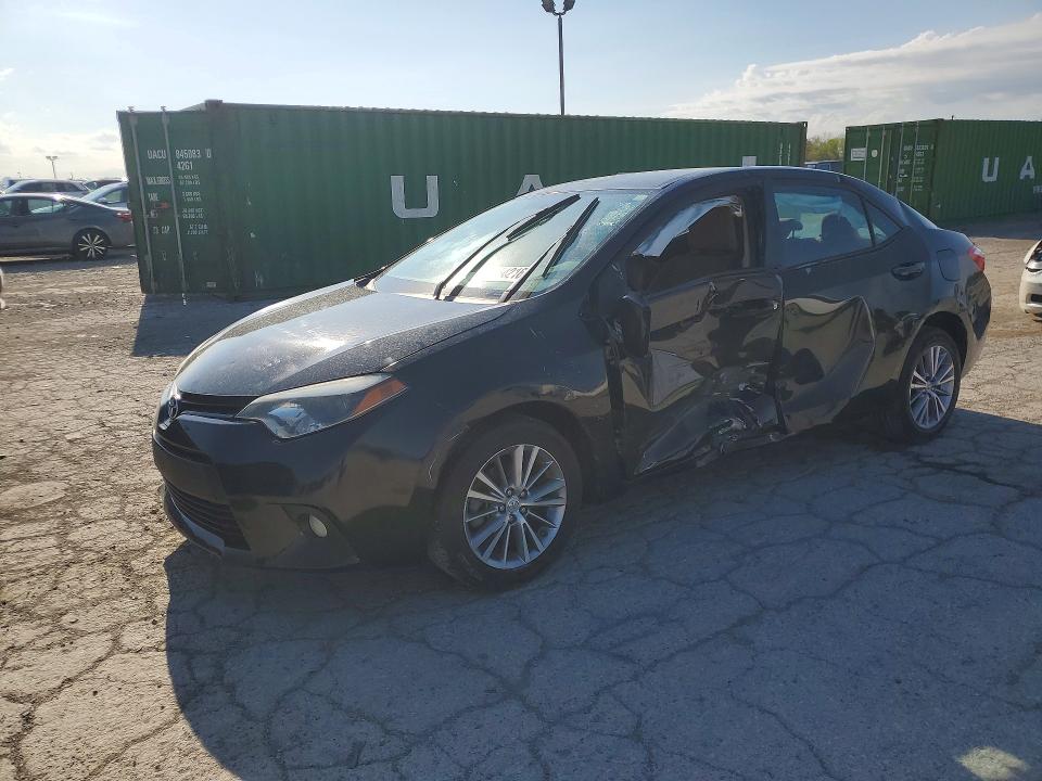 2014 Toyota Corolla VIN 5YFBURHE9EP100192 COPART salvage auction — SIDE, Tx - Salvage Vehicle Title, sold $1,950 on 2026-07-17 (photo 1)