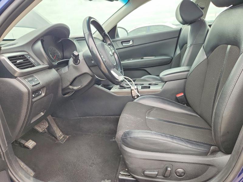 2019 Kia Optima VIN 5XXGT4L35KG319768 COPART salvage auction — FRONT END, Tx - Salvage Vehicle Title, sold $400 on 2026-07-02 (photo 7)