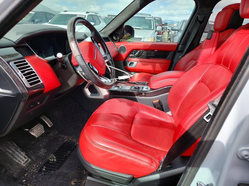 2021 Land rover RANGE ROVER VIN SALGV2SE6MA449602 COPART salvage auction — FRONT END, MT - SALVAGE CERTIFICATE OF A VEHIC, sold $12,800 on 2026-07-28 (photo 7)
