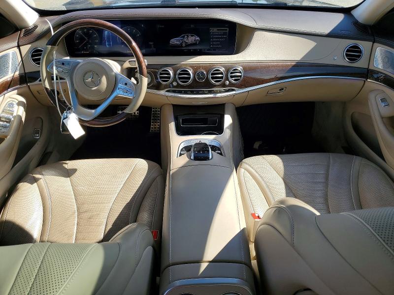2018 Mercedes-benz S-klasse VIN WDDUG8DB0JA381938 COPART salvage auction — MINOR DENT/SCRATCHES, Ca - Dis/Dlr/Exp Only Clean Title (P), sold $18,300 on 2026-07-28 (photo 8)