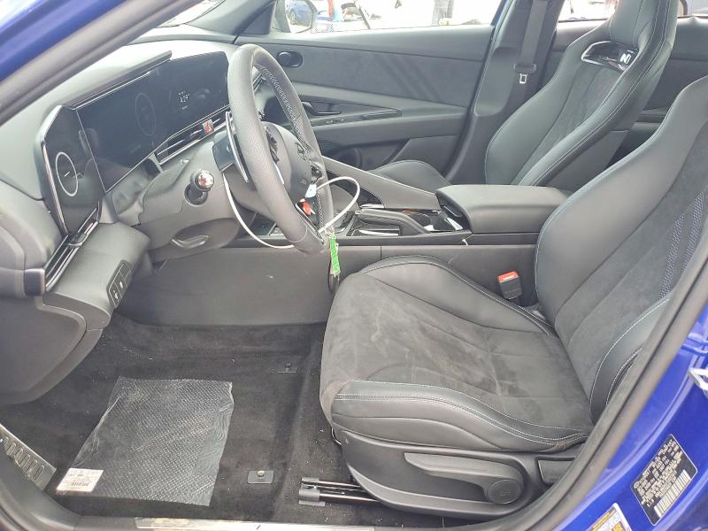 2026 Hyundai Elantra VIN KMHLW4DK4TU037415 COPART salvage auction — FRONT END, Id - Salvage Certificate Of Title, sold $3,750 on 2026-07-10 (photo 7)